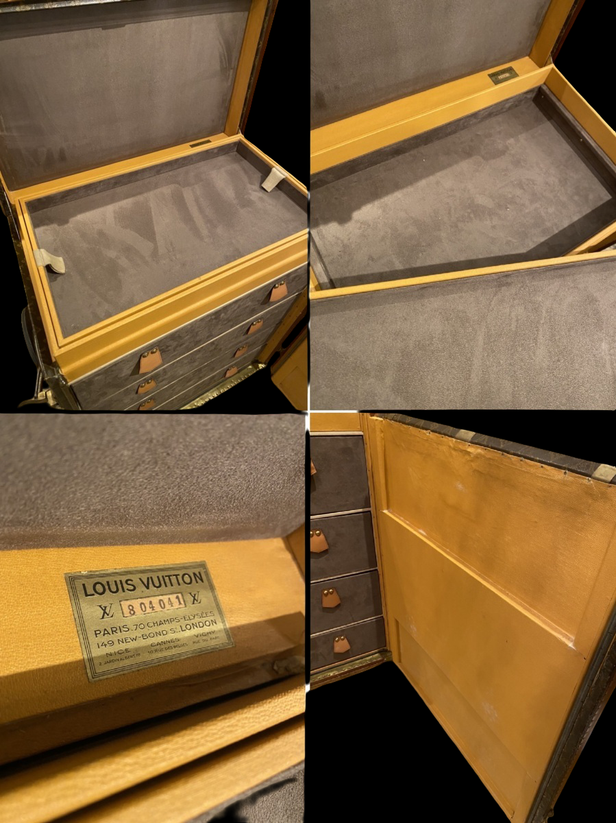 Louis Vuitton circa 1930 Monogram dresser trunk, view 9 of 10