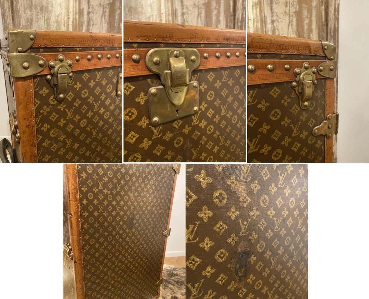 Louis Vuitton 1930s multi-drawer wardrobe trunk, view 9 of 9