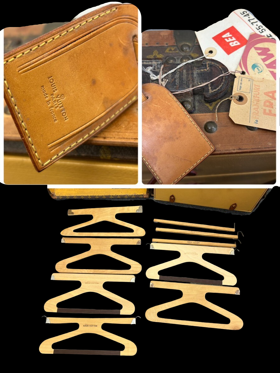 Louis Vuitton circa 1918 Monogram wardrobe trunk, view 4 of 9