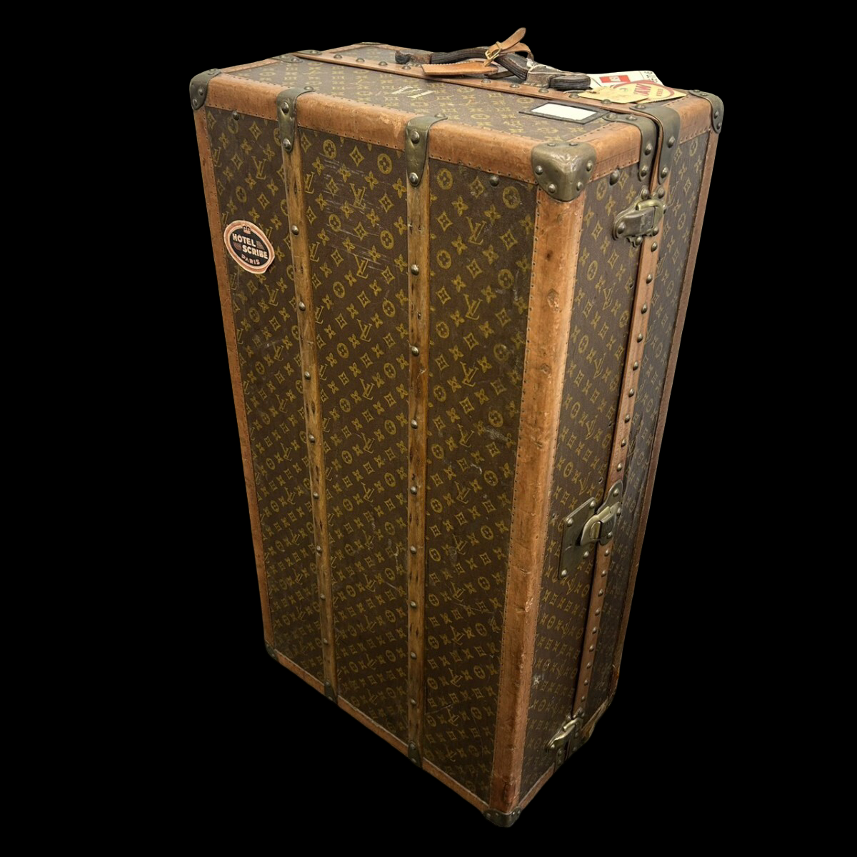 Louis Vuitton circa 1918 Monogram wardrobe trunk, view 7 of 9