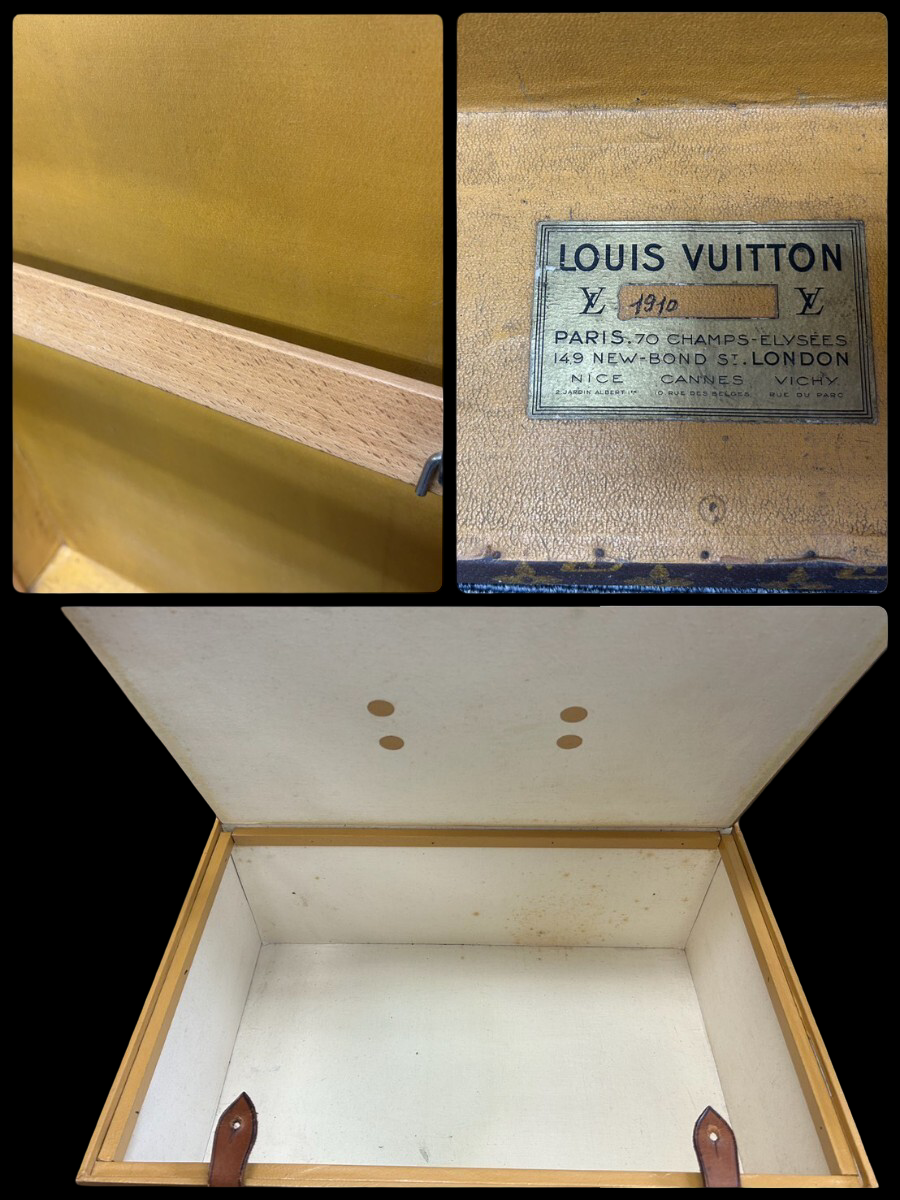 Louis Vuitton circa 1918 Monogram wardrobe trunk, view 9 of 9