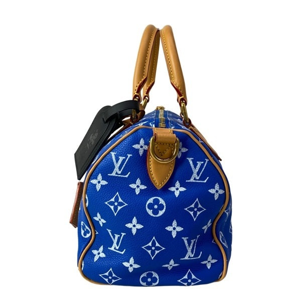 Louis Vuitton Speedy P9 Bandoulière 25 in blue, view 4 of 10