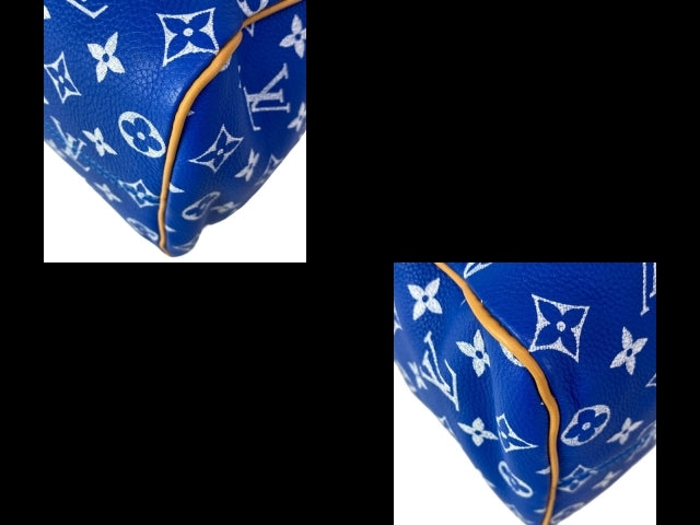 Louis Vuitton Speedy P9 Bandoulière 25 in blue, view 8 of 10