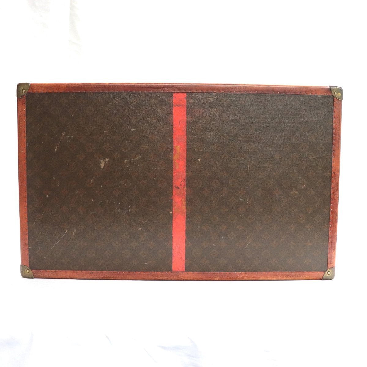 Louis Vuitton vintage Monogram 75 cm trunk, view 3 of 10