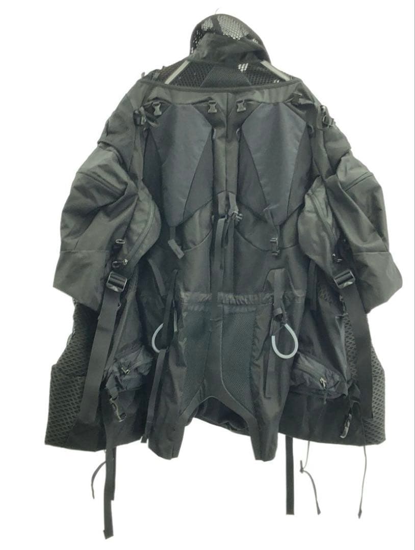 JUNYA WATANABE COMME des GARÇONS AD2023 Tactical Mesh Panel Hooded Jacket JL-J002, view 3