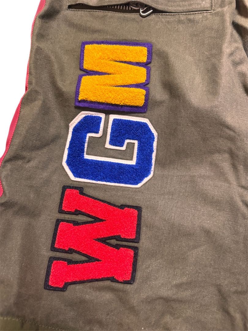 READYMADE × A BATHING APE Shark Shorts with Tiger Patch and Chenille WGM, view 5