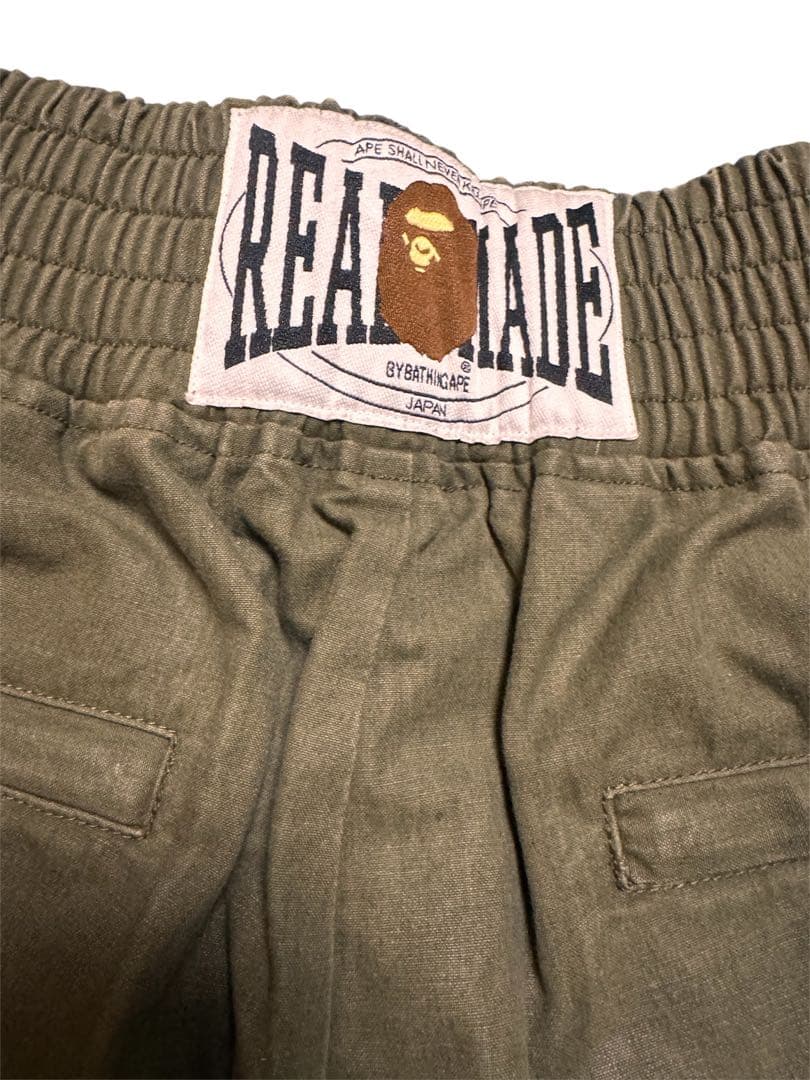 READYMADE × A BATHING APE Shark Shorts with Tiger Patch and Chenille WGM, view 6