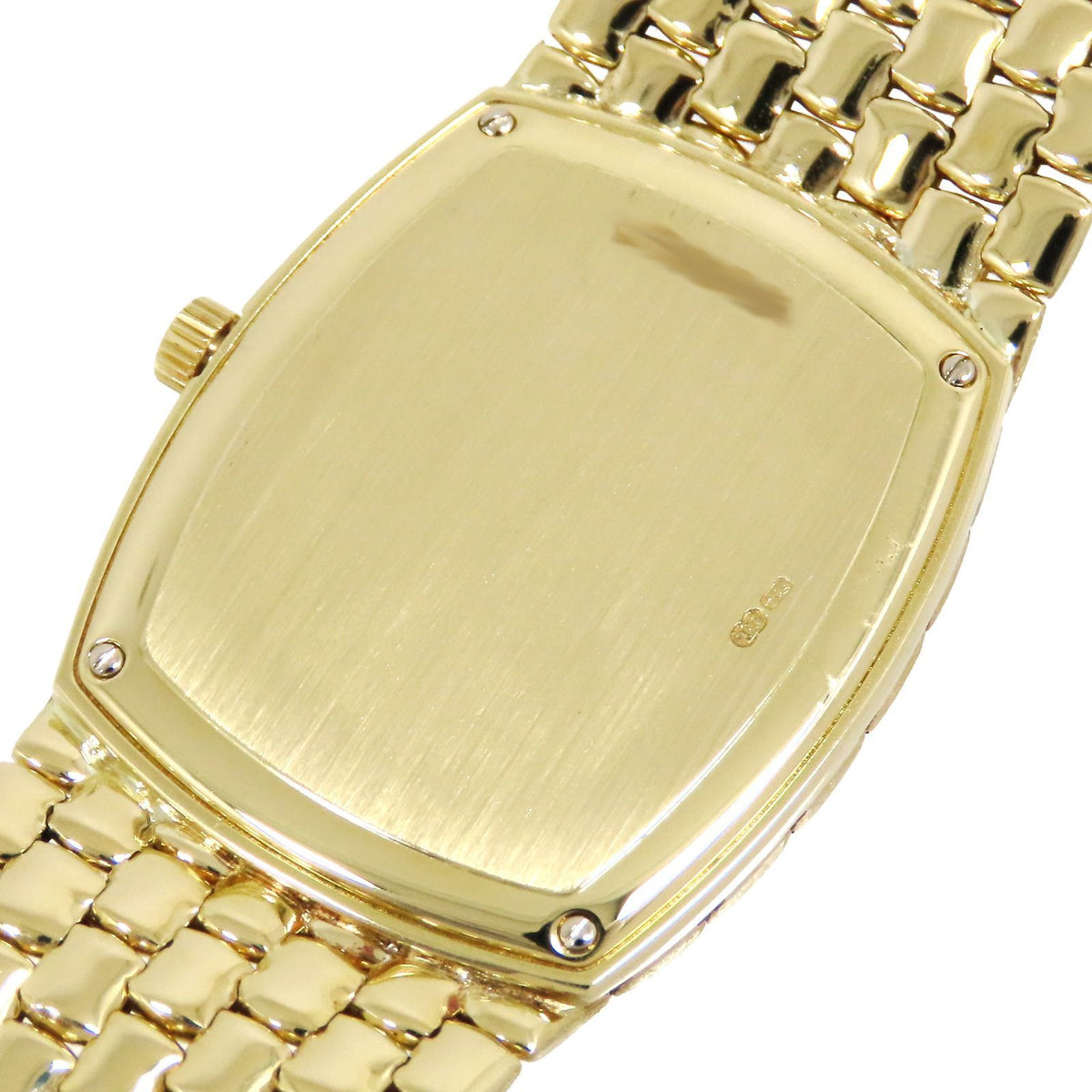 Audemars Piguet Cobra 18K Yellow Gold · 12-Diamond Dial · 81.1g · Manual Wind Vintage Integrated Bracelet Watch