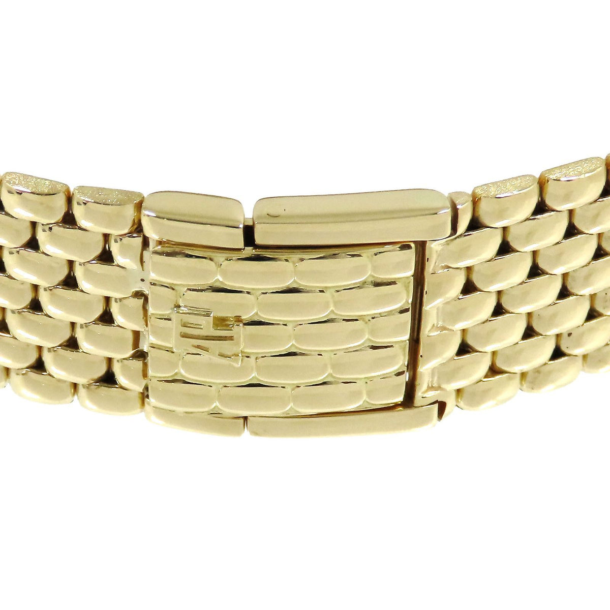 Audemars Piguet Cobra 18K Yellow Gold · 12-Diamond Dial · 81.1g · Manual Wind Vintage Integrated Bracelet Watch