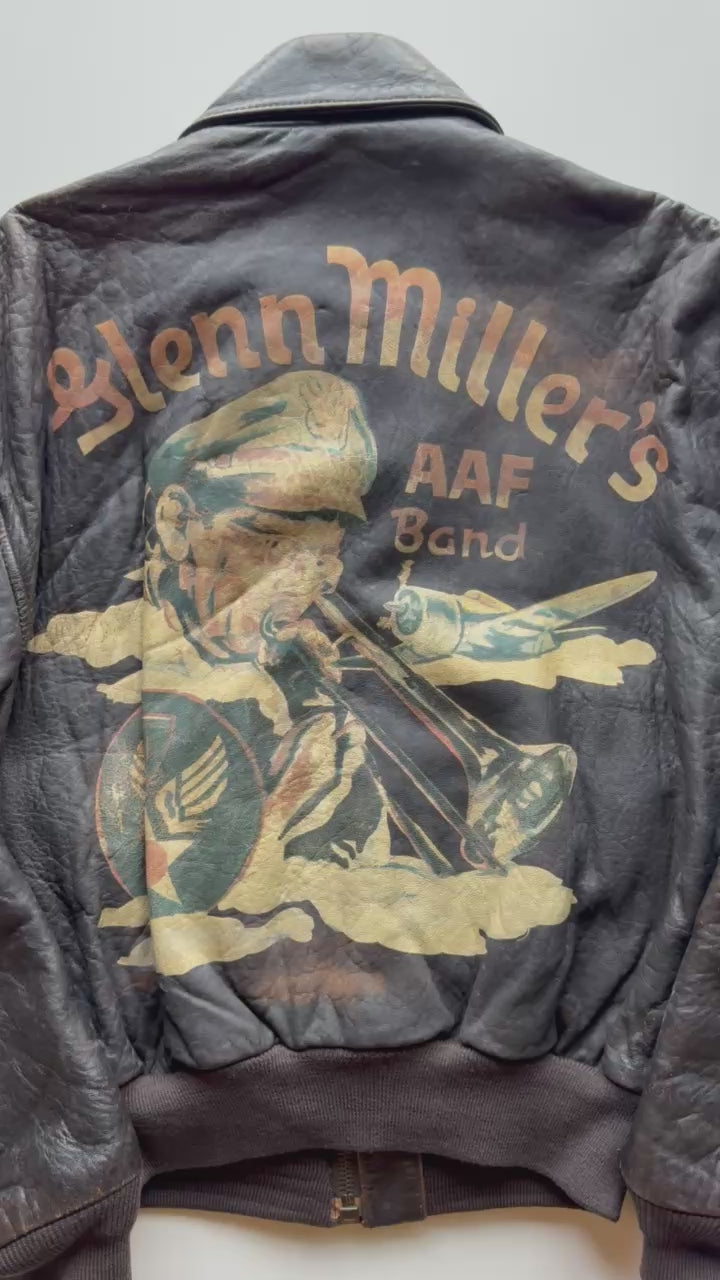J*Y様 AVIREX　　レザー ジャケット GLENN MILLER J*Y様 AVIREX レザー ジャケット GLENN MILLER - メルカリ