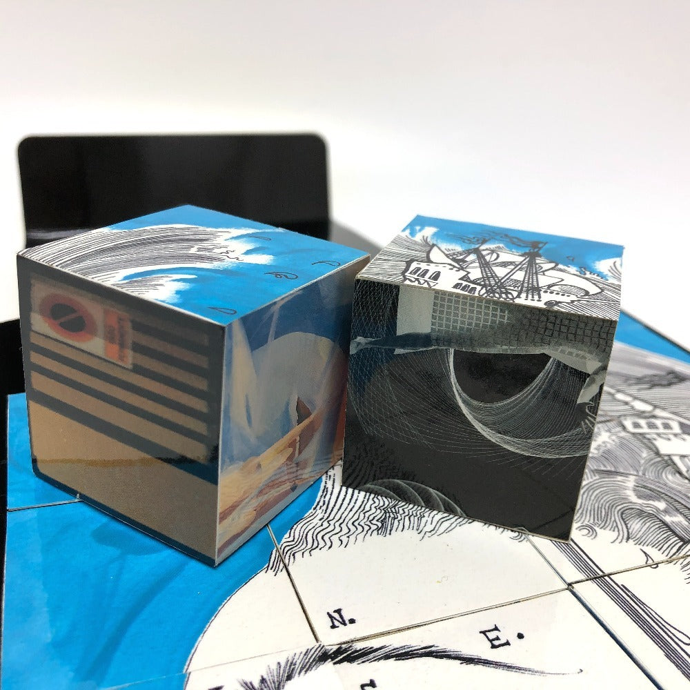 LOUIS VUITTON LV Cup Viñeta 30 Spain Cube Puzzle — Novelty Art Box MO-240303-30 Multi-Color Collector Piece