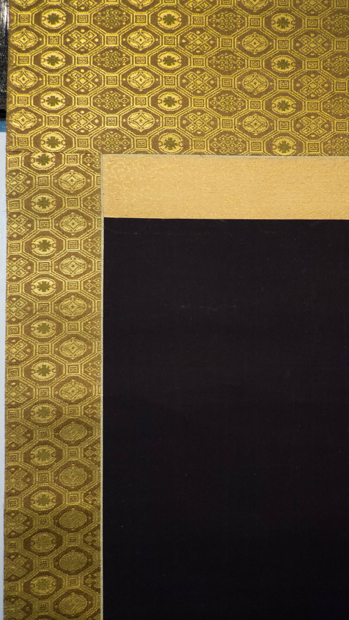 Authentic Japanese Buddhist Hanging Scroll - Amida Nyorai Buddha Painting | Pure Land Buddhism Wall Art | Edo-Meiji Style