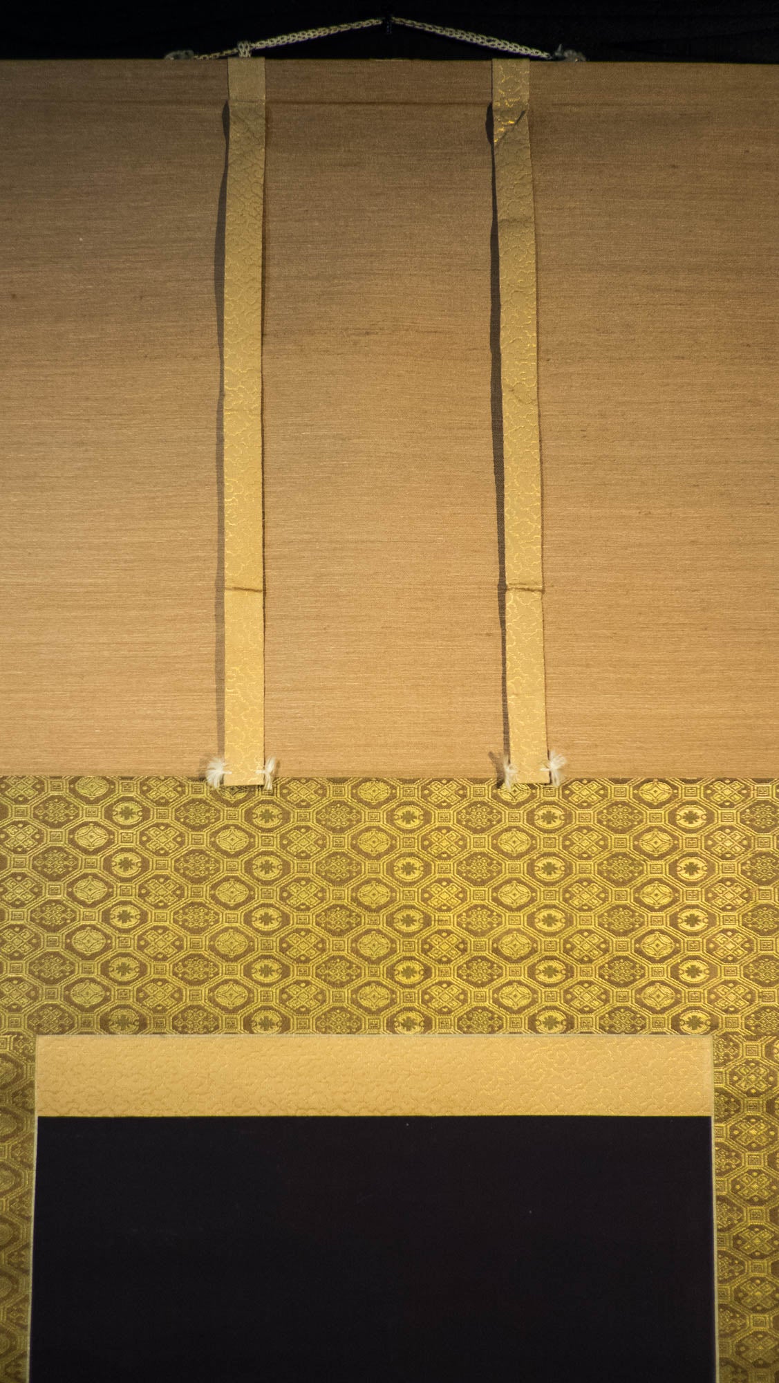 Authentic Japanese Buddhist Hanging Scroll - Amida Nyorai Buddha Painting | Pure Land Buddhism Wall Art | Edo-Meiji Style