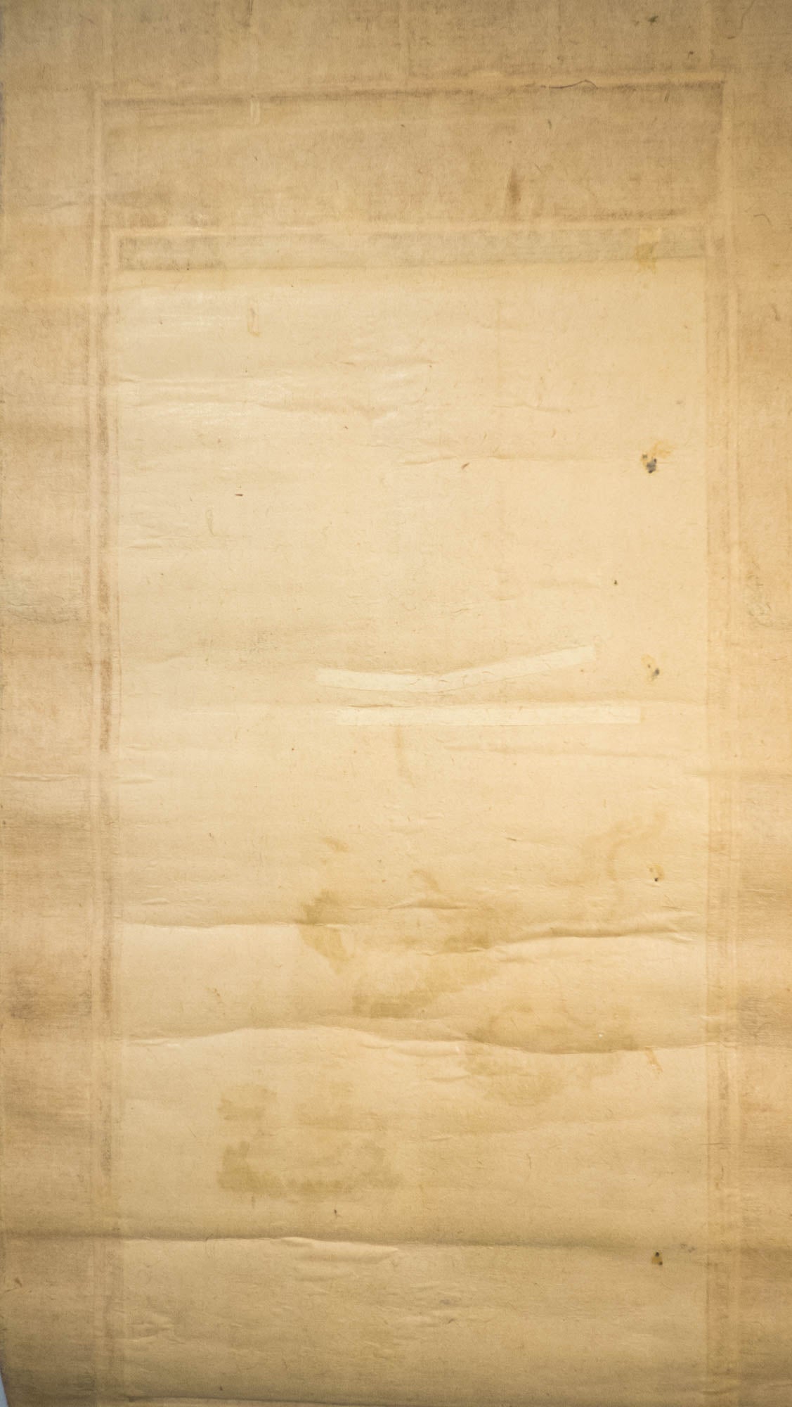 Antique Japanese Raigō Scroll – Amida Buddha Descending with Bodhisattvas – Pure Land Buddhist Hanging Scroll – Spiritual Art for Reflection & Peace