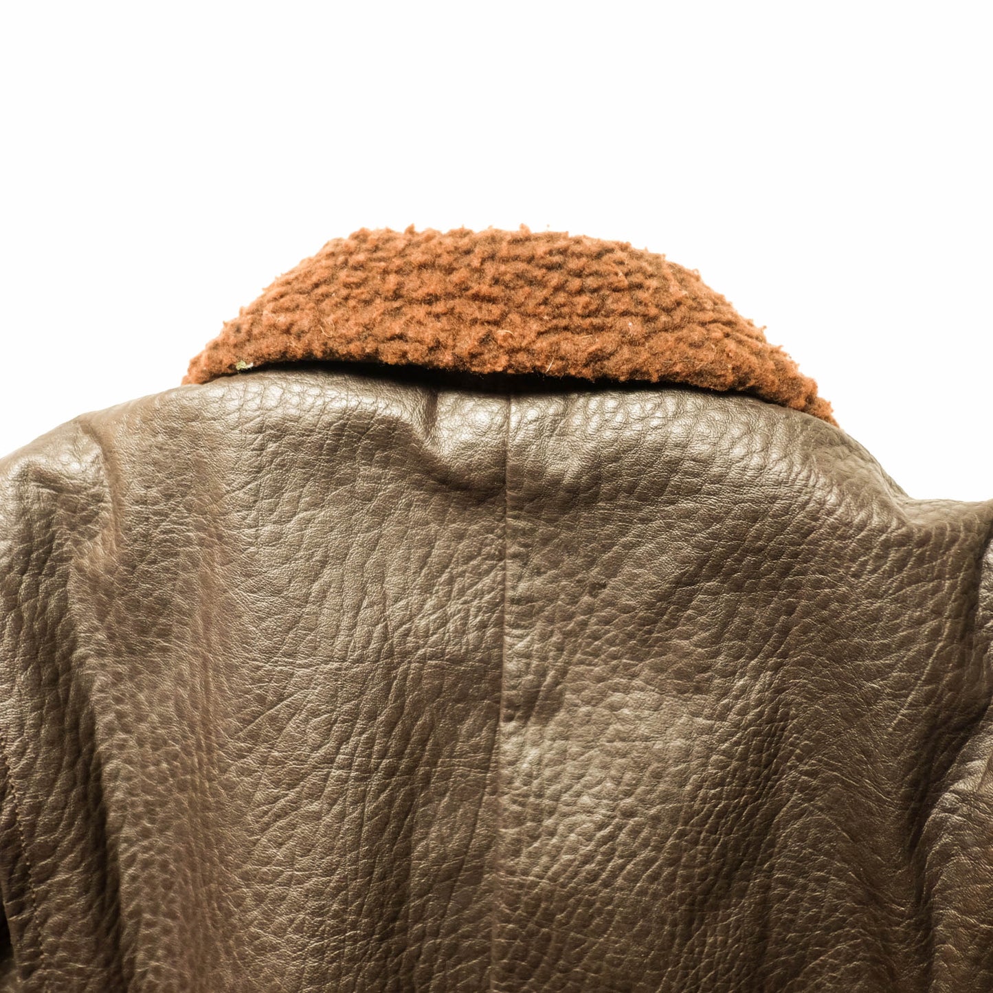HOUSTON Kids Leather Flight Jacket Size M (3–4 Years) | Miniature Military Bomber Jacket
