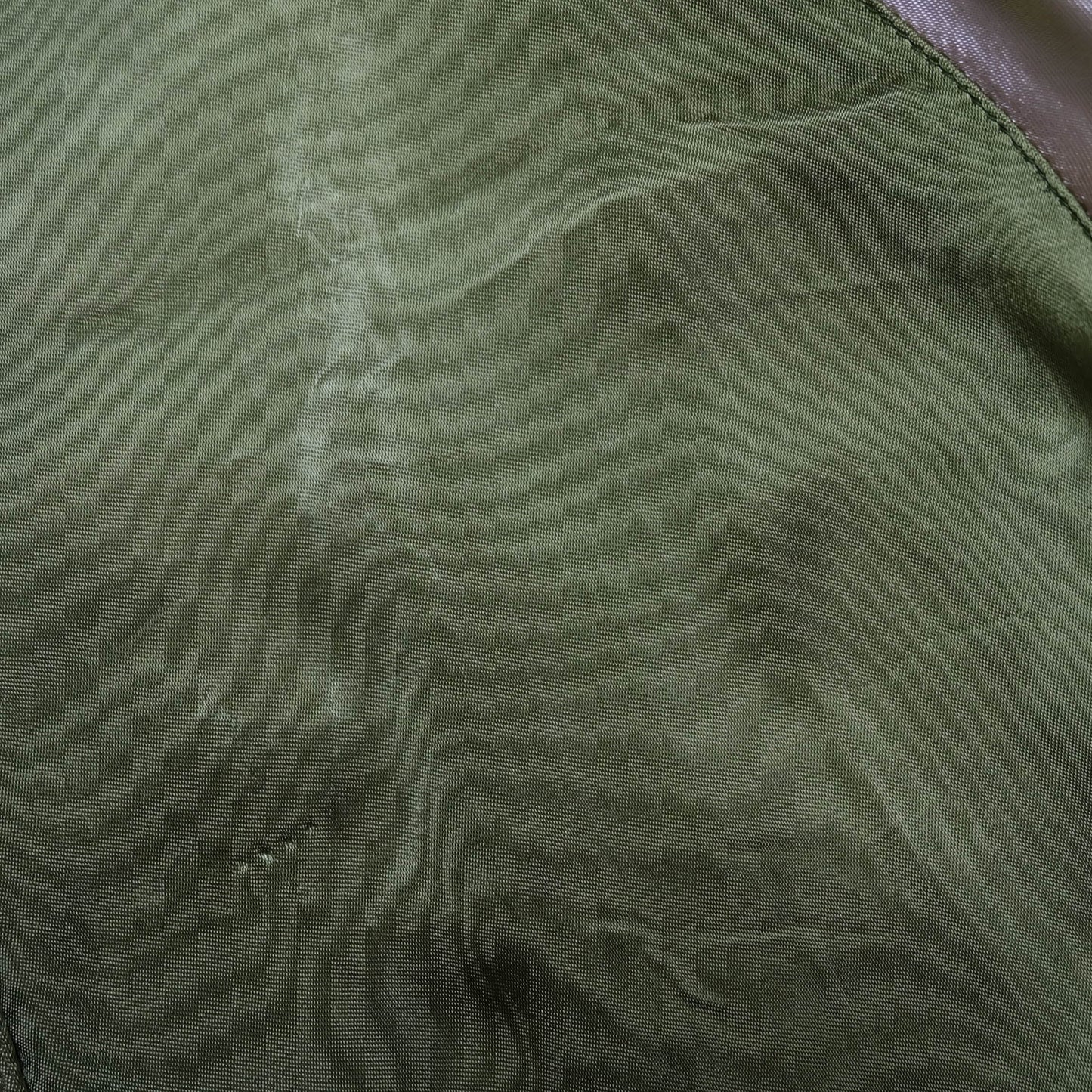 Vintage 1990s Pin-Ball Reversible Sukajan Eagle Jacket Medium Olive Green Japanese Souvenir Satin Bomber
