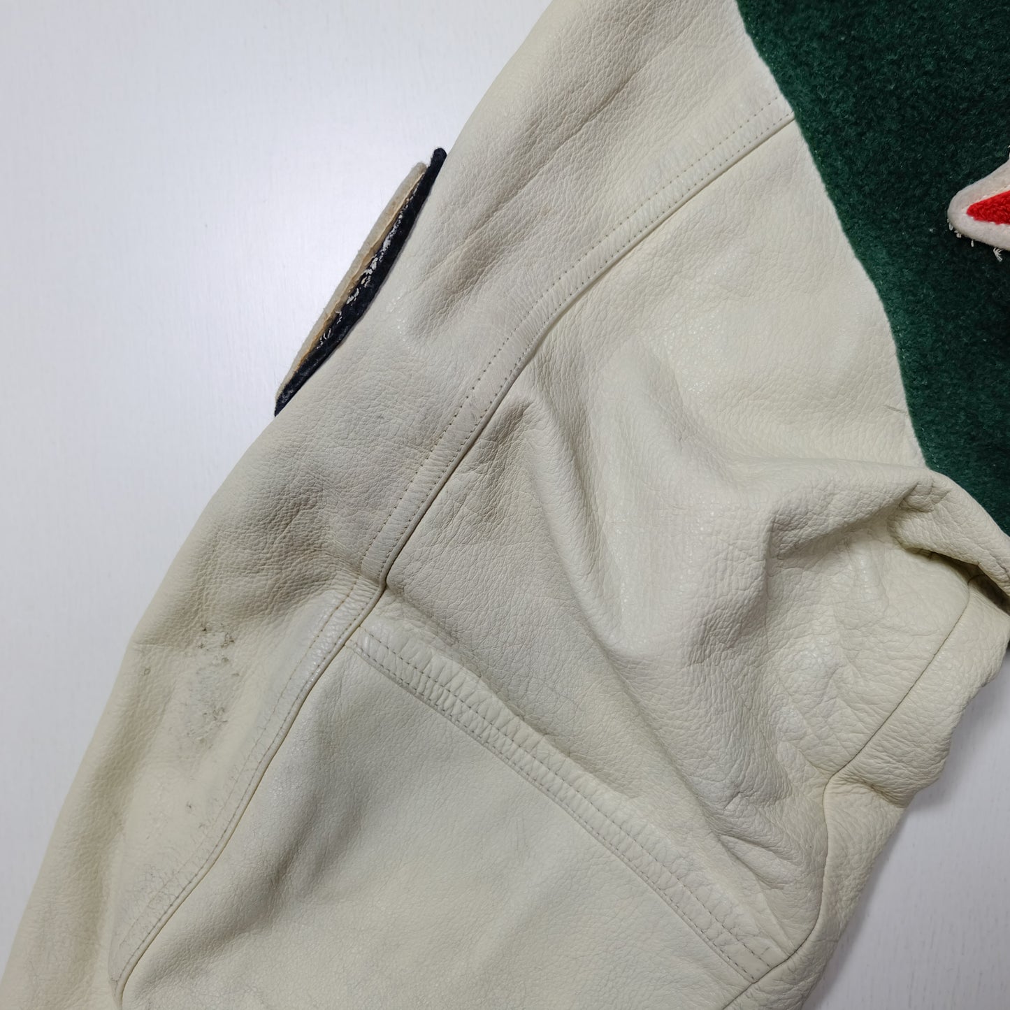 Vintage Varsity Americana Amekaji VARONAV Per Nuova Letterman Stadium Jumper Sutajan Embroidered Bomber Jacket