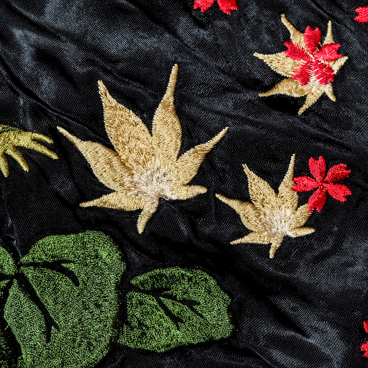 Rare San Maruichi Frog Sukajan Jacket L-XL Reversible Kaeru Moon Sakura Momiji Japanese Embroidered Souvenir Bomber