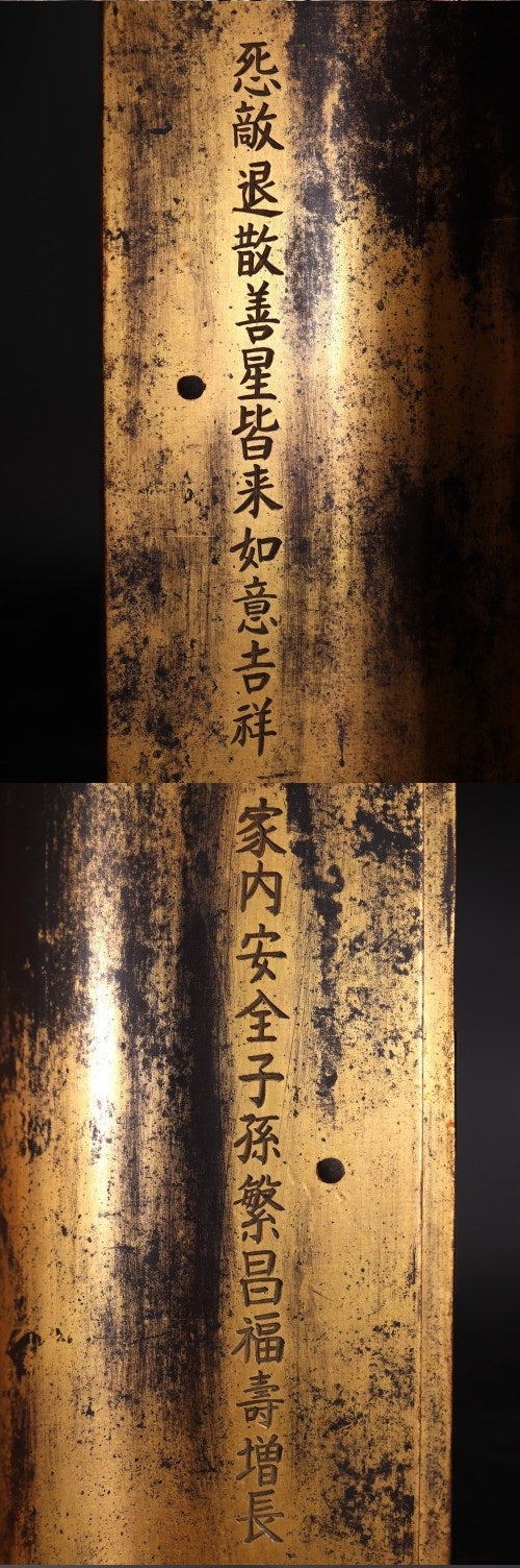 Antique EDO Japanese Zushi Shrine Cabinet w/ Gilt Triad & Carved Relief Pantheon — 36cm Wood Carving, Temple Art Display