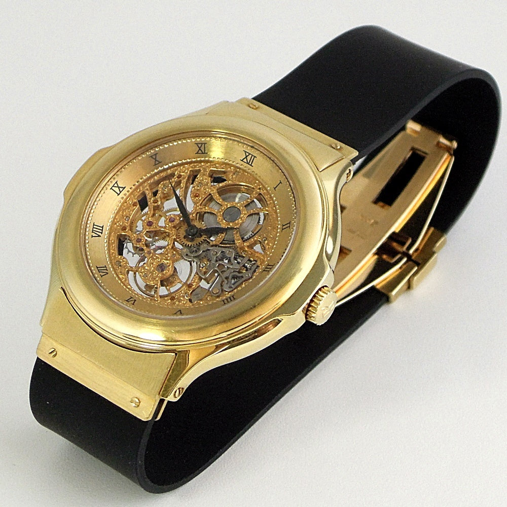 HUBLOT MDM Skeleton Ref. 1512.3 18K Yellow Gold · Frédéric Piguet Cal. 21 Manual-Wind · Vintage Skeleton Watch