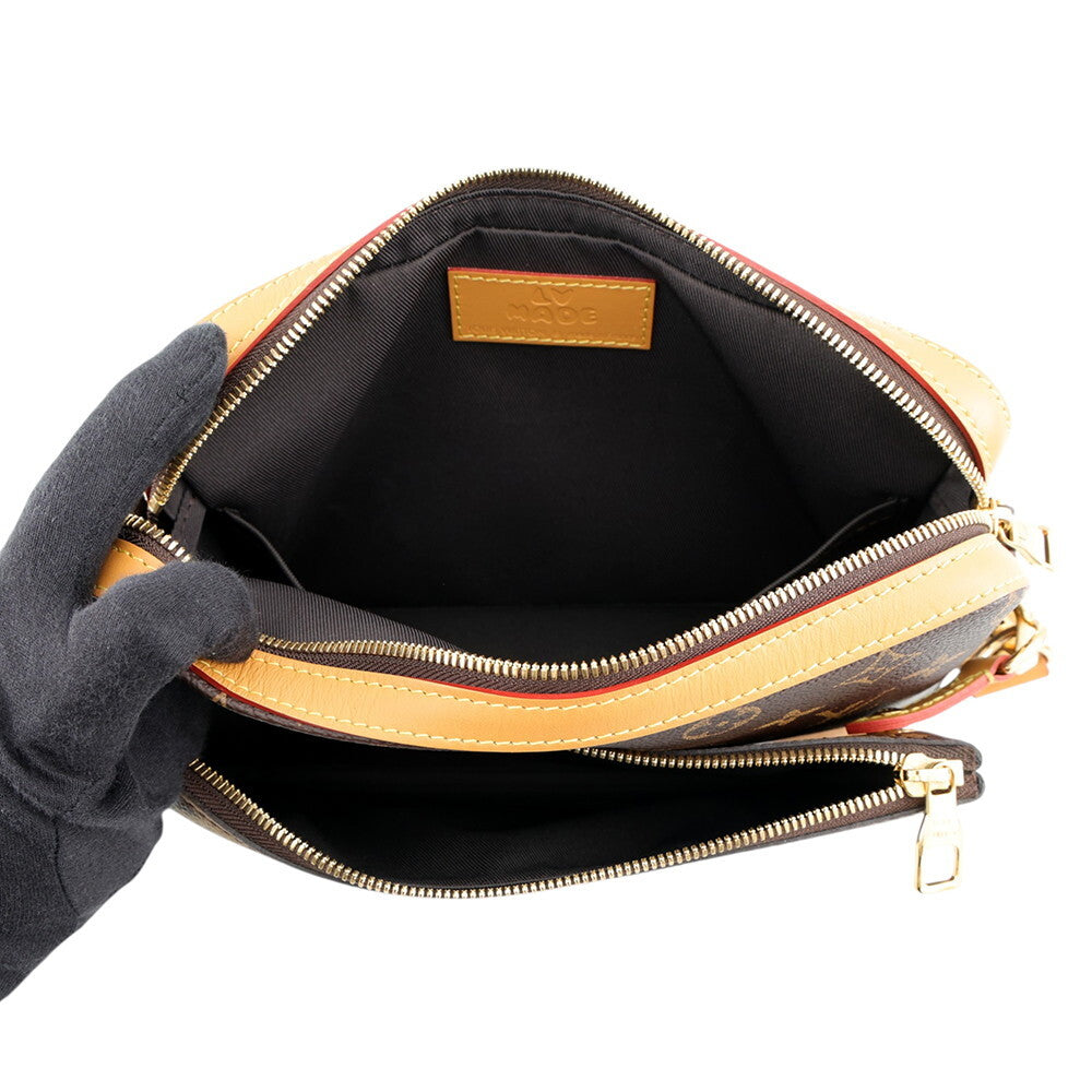 LOUIS VUITTON × NIGO LV² Trio Messenger M45965 Monogram Stripes Shoulder Bag