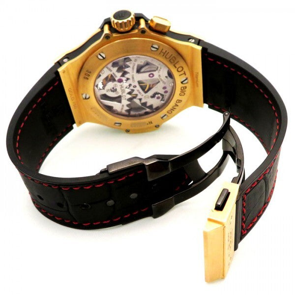 Hublot Big Bang Tourbillon Ref. 308.PX.130.RX.094 18K Pink Gold · Baguette Diamond Bezel · Skeleton Manual Wind