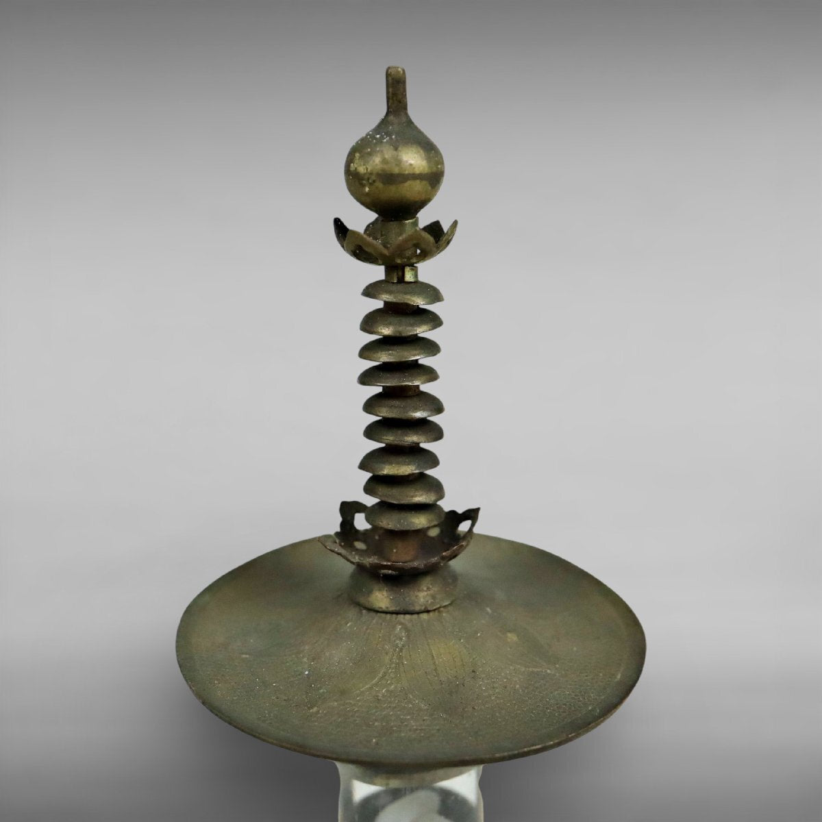 Edo-Period Gilt Zushi Shrine with Bronze Reliquary (Goritō) — Four Heavenly Kings Imagery